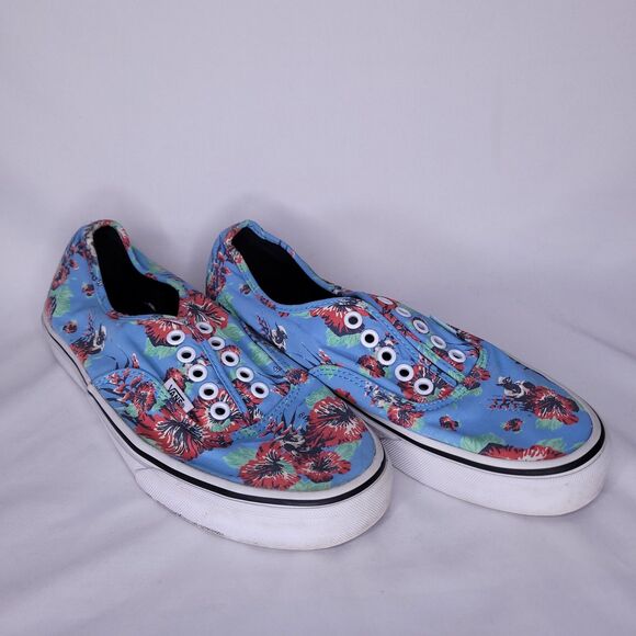 Vans Star Wars Shoes Mens 7.5 Womens 9 Yoda Floral Aloha - Picture 2 of 10